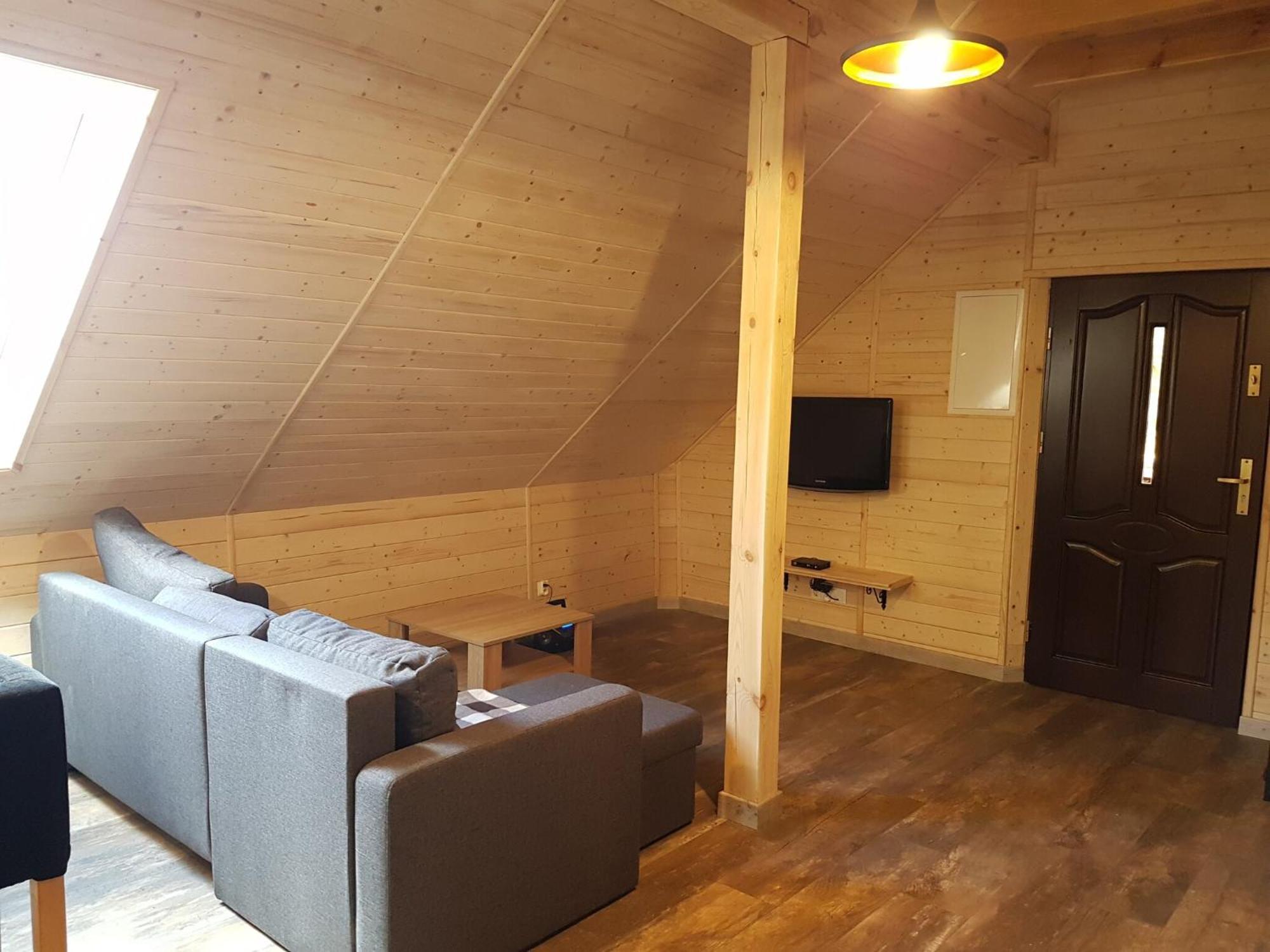 Wooden Holiday Home In Skrzynia With Terrace Osiek  Ngoại thất bức ảnh